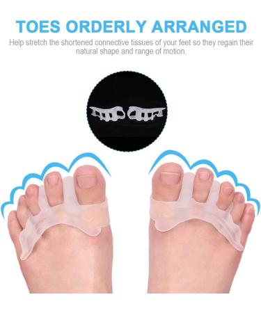 Gel Toe Separators & Spacers for Men & Women | Comfortable Toe Stretchers for Shoes - International Shipping Available - Buy Online on SooperMarket.com
