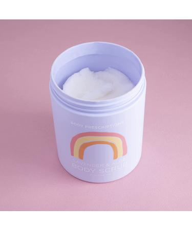 Body Prescriptions Lavender & Aloe Exfoliating Body Scrub | Nourishing Daily Wash for Smooth Skin | Infused with Lavender & Aloe (Rainbow) - Buy Online on SooperMarket.com