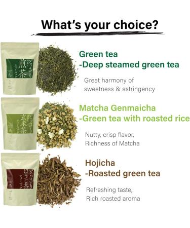 Genmaicha with Matcha Green Tea with Roasted Rice with Matcha 100 Teabags Value Pack from JAPAN | Japanese Tea KIMIKURA 2_matcha Genmaicha 5gx100bags  - Buy Online on SooperMarket.com