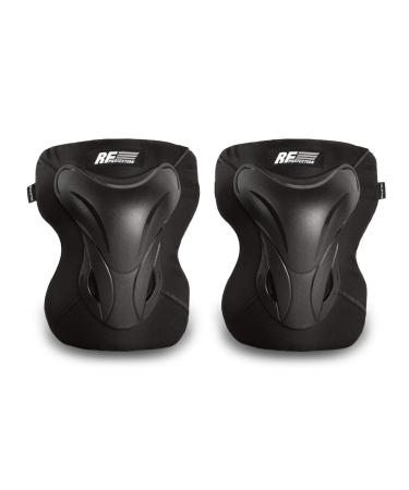 Rollerface Pro-Performance 3-in-1 Protective Gear Set for Multi Sports - Black Medium Adult - Buy Online on SooperMarket.com