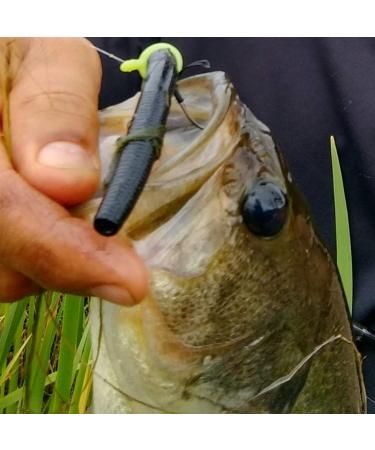 Real Fish Sink-O-Ring for Yamamoto Senko Worms | Soft Baits Rig O-Ring Tool | 3/8 inch Black - Buy Online on SooperMarket.com