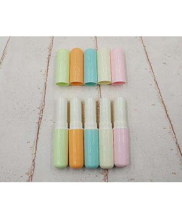 20pcs 3.5g Empty Lip Balm Tubes - DIY Plastic Lipstick Containers with Caps for Easy Use - Buy Online on SooperMarket.com