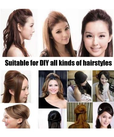 Bump It Up Volume Inserts 2Pcs Hair Base Bump Comb for Beehive Styling | Bun Maker & Hair Styler Accessories for DIY Hairstyle - Buy Online on SooperMarket.com