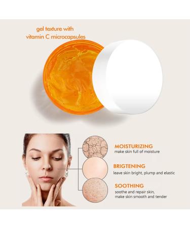 Vitamin C Sleep Overnight Face Mask 150g Hyaluronic Acid Moisturising Sleeping Mask For Shrink Pore Hydrating & Brightening Gel Face Mask Korean Face Mask Vitamin C Anti Aging Face Cream - Buy Online on SooperMarket.com