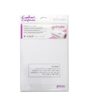 Crafter's Companion - Gemini Accessories - Clear Cutting Plate For Gemini Die Cutting Machine  9 inches x 12.5 inches