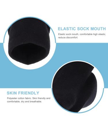 Beaupretty Invisible Heel Elevators - Moisturizing Sock Cushions for Men & Women | 12.5x11 cm Pink Insoles - Buy Online on SooperMarket.com