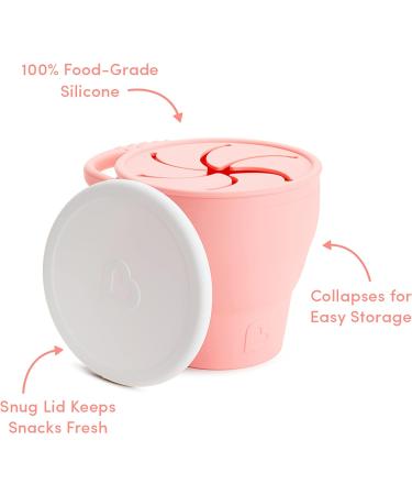 Munchkin C'est Silicone Baby Weaning Pot: Collapsible Snack Catcher & Food Storage Container - Buy Online on SooperMarket.com