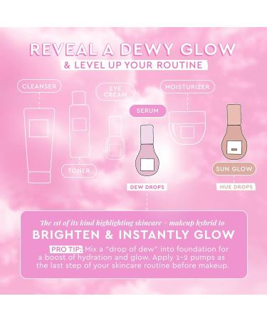 Glow Recipe Holiday Ornament & Travel Size Niacinamide Dew Drops - Hydrating Serum & Highlighter with Hyaluronic Acid - Lightweight Facial Serum (15 ml) for Glowing Skin - Buy Online on SooperMarket.com