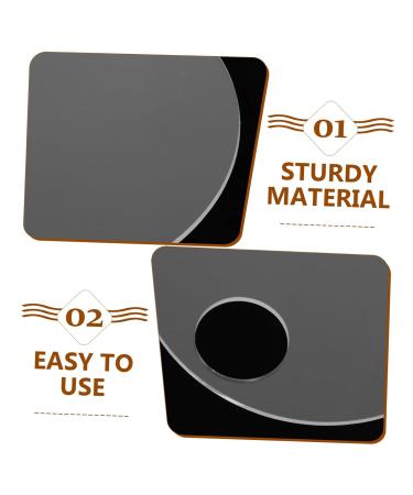 2 Sets Makeup Palette Tools | Acrylic & Metal Blending Palette for Foundation & Pigment Mixing International Shipping Available - Buy Online on SooperMarket.com