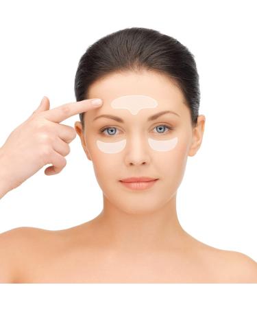 MFUOE 3 Pieces Face Wrinkle Patches Set Forehead Patch Eye Patch Silicone Patch Wrinkle Removal Products Eliminate Wrinkles Fine Lines Skin Care Tools - Buy Online on SooperMarket.com