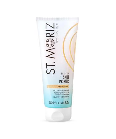 St Moriz Professional Pre-Tan Skin Primer | Exfoliating Body Scrub for Pre Fake Tan Application | Removes Dead Skin Cells & Smooths Skin | Helps Tan Last Longer | Vegan | Cruelty Free | 200ml