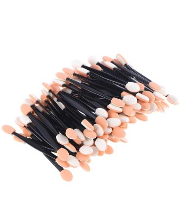 Beavorty 100pcs Makeup Eyeshadow Makeup Sponge Eyeshadow Sponge Eye Shadow Stick Double Head