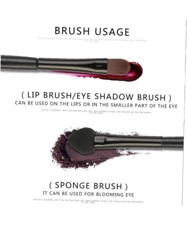 Tosssper 10-Piece Makeup Brush Set - Dual-Ended Eyeshadow Applicators & Beauty Tools for Perfect Eyelashes | International Shipping Available - Buy Online on SooperMarket.com