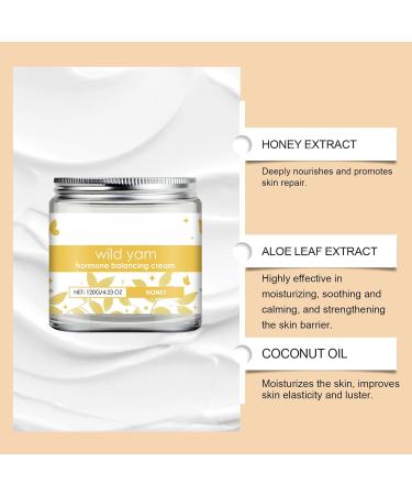 Wild Yam Cream Hormone Balancing Cream Wild Yam Cream Wild Yam Body Creams for Women Wild Yam Cream Hormone Balance Body Moisturiser for Dry Skin Skin Tightening Cream Body Elasticity - Buy Online on SooperMarket.com