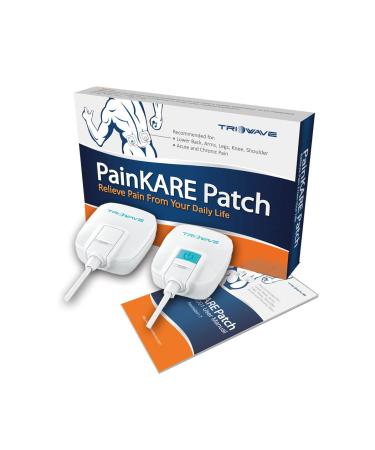 PainKARE Patch Microcurrent Device for Chronic Joint Pains One Device and 8 electrodes (up to 12 Treatments)