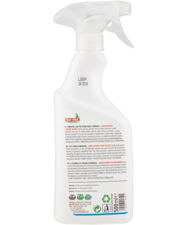 Mafra MA-FRA Odour Remover for Rooms - Long-Lasting Active Formula 500 ml | International Shipping - Buy Online on SooperMarket.com