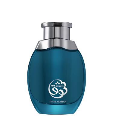 Swiss Arabian Shawq - Luxury Products From Dubai - Long Lasting Addictive Personal EDP Spray Fragrance - Seductive Signature Aroma - 3.4 Oz Fresh 3.4 Fl Oz (Pack of 1)