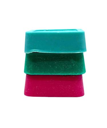 Solid Hair Conditioner Collection - Handmade Natural Hair Care Set for All Hair Types | 3-Pack Luxe Locks with Essential Oils & Shea Butter - Perfect Hair Gift Set with Travel Soaps - Buy Online on SooperMarket.com