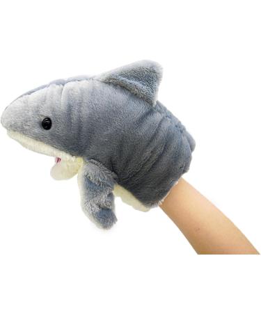 Lilizzhoumax Shark Hand Puppet Plush Toy - Interactive Role-Playing & Early Education Toy for Kids - Buy Online on SooperMarket.com