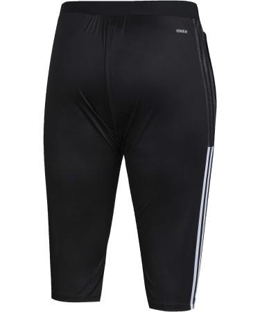 adidas Men's Tall Size Tiro 21 3/4 Pants - Medium Black | Performance Soccer Training Gear - Buy Online on SooperMarket.com