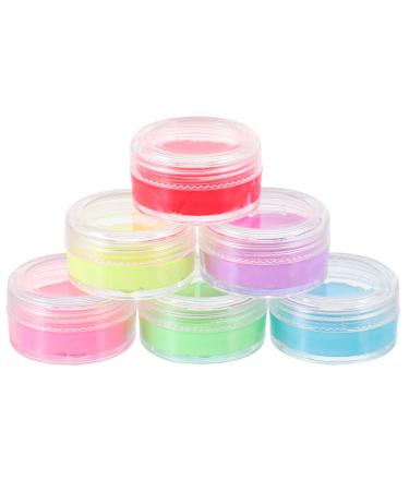 KALLORY 6pcs Fluorescent Eyeliner Waterproof Eyeliner Pencil Halloween Face Body Neon Paints Portable Makeup
