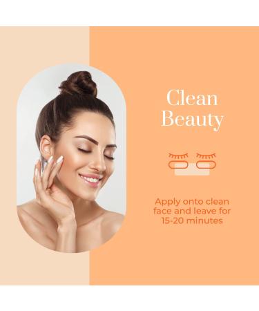 Clear Beauty Vitamin C & Collagen Under Eye Patches - Dark Circle & Puffiness Treatment - Anti-Aging, Cooling & Soothing - Cruelty-Free Korean Skincare - Buy Online on SooperMarket.com