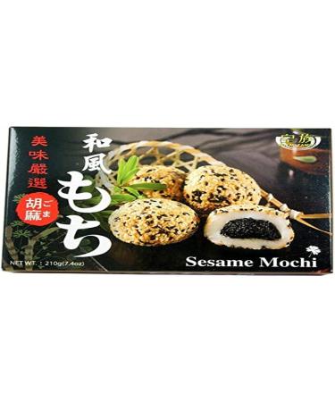 Royal Family Japanese Mochi Sesame 210g (7.4-ounce) Pack of 1 Sesame 210 g (Pack of 1)