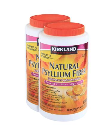 Kirkland Signature Psyllium Fiber Sugar Free 2 ct 180 ct