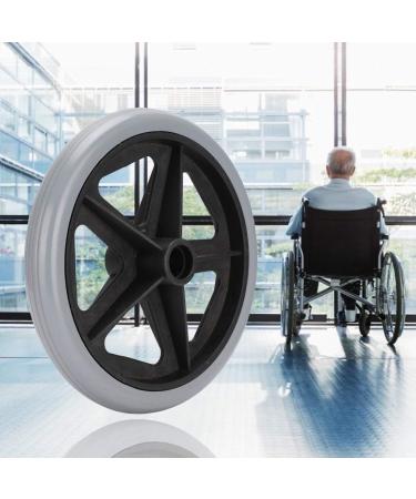 8 Inches Replacement Wheel for Electric Wheelchairs Wheelchair Wheels Wear-Resistant Wheelchair Replacement Parts Walker Accessory 6 Inches / 8 Inches 1 Pack - Buy Online on SooperMarket.com