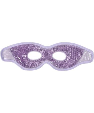 Fenteer Reusable Cold & Hot Eye Mask - Gel Pearl Cooling Eye Bag for Soothing Relief - Easy-to-Use Violet Design - Buy Online on SooperMarket.com