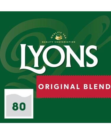 Lyons Original Tea Bags (80 Tea Bags) by Lyons Tea of Ireland - Buy Online on SooperMarket.com