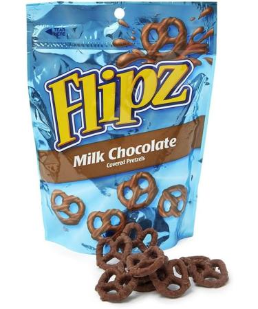 Flipz Coated Pretzels Milk Chocolate Cookies & Cream Salted Caramel Gift Selection 3 x 90g Bags. Picnic Party Thank You Present Thinking of you Treat Flippin' Awesome - Buy Online on SooperMarket.com