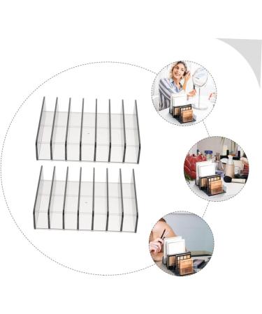 Gogogmee Beauty Cosmetic Transparent Organizer Cosmetics Eyeshadow Holder Compartment Makeup Plastic Holders - Buy Online on SooperMarket.com