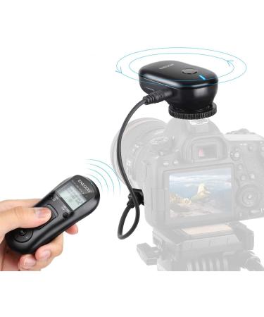 ENEGON Wireless Remote Shutter Release Control Timer with Cord for Nikon D5600 D7000 D7100 D7200 D7500 D5100 D3100 D3300 D300 D610 D750 D850 D810 D700 D500 Z6 D3 D4 D5 D4s N90s and More Nikon Cameras