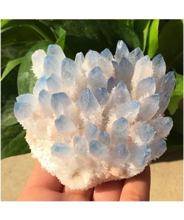 1pc Natural Blue Crystals Quartz Cluster Freeform Reiki Stones Room Home Office Aquarium Decoration Accessories Gemstone Home Collections (Size : 500-550g) - Buy Online on SooperMarket.com