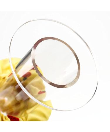 Clear Acrylic Scrunchie Holder Stand - Hair Tie Organizer for Teen Girls - 11 inch - Perfect Gift Idea - Buy Online on SooperMarket.com