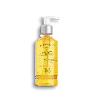 L'Occitane Oil-to-Milk Facial Makeup Remover, 6.7 Fl Oz