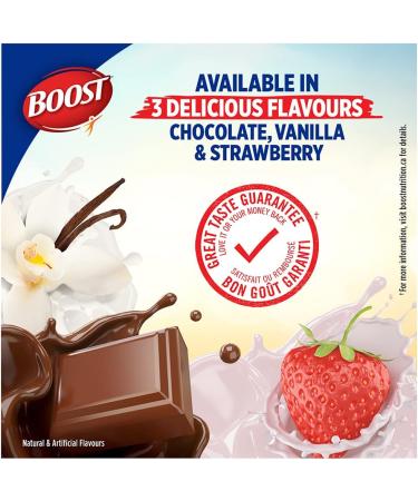 BOOST 2.24 Cal/mL Complete Nutrition Drink For Adults & PLUS Complete Nutrition Drink Chocolate 6x237ml Bottles Case Pack of 4 Packaging May Vary Drink + Drink 6x237ml Bottles - Buy Online on SooperMarket.com