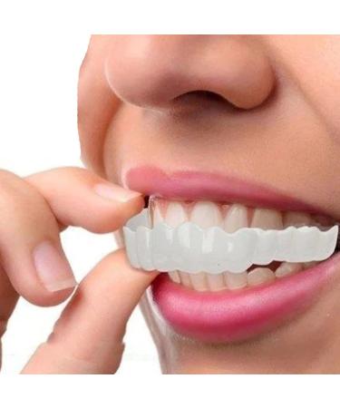 Xindinuo Snap-On Veneer Teeth - 2 Pairs | Instant Dentures for Men & Women for Confident Smile - Buy Online on SooperMarket.com