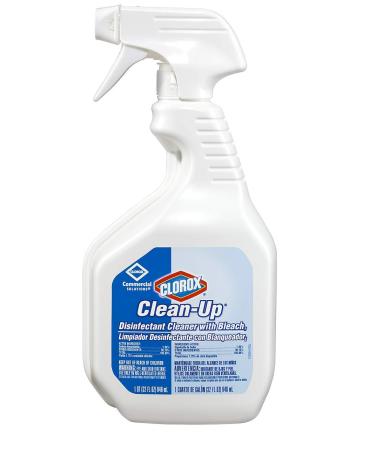 Clorox 35417 Clean-Up Disinfectant Cleaner with Bleach 32 fl oz Trigger Spray Bottle