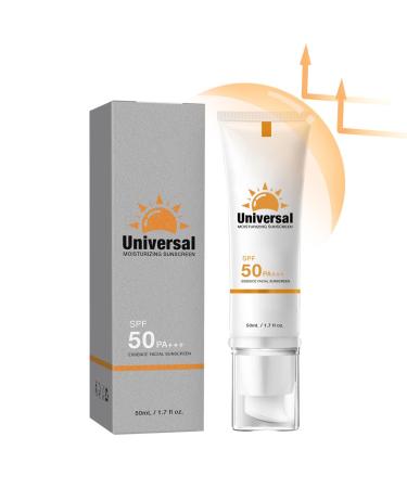 SPF 50+ Sunscreen 50ml Non-Greasy Face Sunscreen With 5- UVA & UVB Protection Water-Resistant Hydrating Sun Cream Sun Screen Lotion Sun Body Lotion Sun Block Cream For All Skin Types