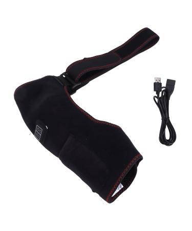 Heated Shoulder Brace 3 Speed Adjustable Shoulder Massage Heating Pad with Hot Cold Therapy