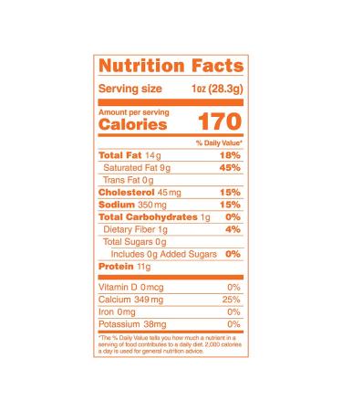 Moon Cheese Cheddar - 2 oz | 100% Natural Cheese Snack - Buy Online on SooperMarket.com