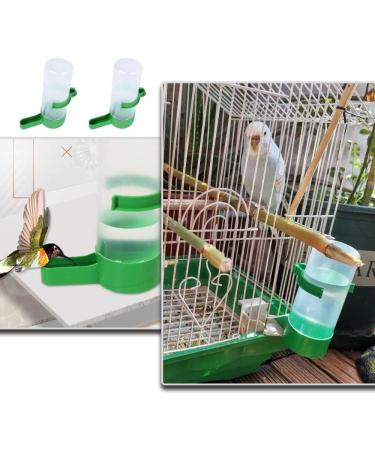 Bird Water Dispenser 4 Pcs Hanging Bird Water Bottles Automatic Bird Water Dispensers for Middle and Small Parrot Budgie Lovebirds Cockatiel Drinking Water - Buy Online on SooperMarket.com