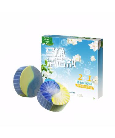 BOKIOESDE Toilet Bowl Cleaner Limescale Removal Stain Attacks For Home Helps Fight Dirt And Grime ABS Toilet Freshener Description Gardenia fragrance