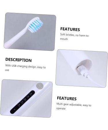 Buy Beavorty Electric Toothbrush Set - Portable & Practical for Kids & Adults | 1 Pack White - Best for Home Use - Buy Online on SooperMarket.com