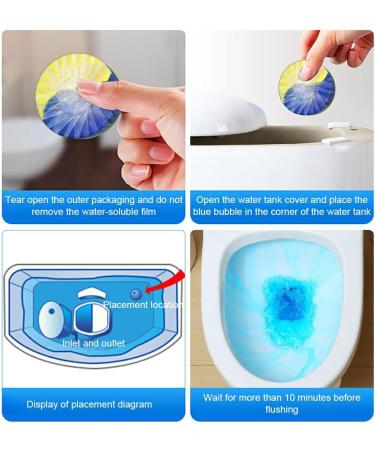 Dajidafu Toilet Bowl Cleaner Deep Cleaning Without Scrubbing Foam Action For Home ABS Toilet Freshener Toilet Cleaner Description Peach aroma 1 count (Pack of 1) - Buy Online on SooperMarket.com