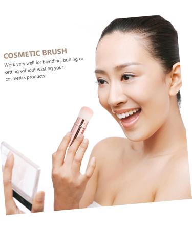 Gogogmee 1pc Blush Brush Travel Makeup Brush Blush Powder Brush Buffing Brush Portable Makeup Brush Blusher Brush Cosmetics Brush Retractable Makeup Brush Foundation Miss Aluminum Trimming - Buy Online on SooperMarket.com