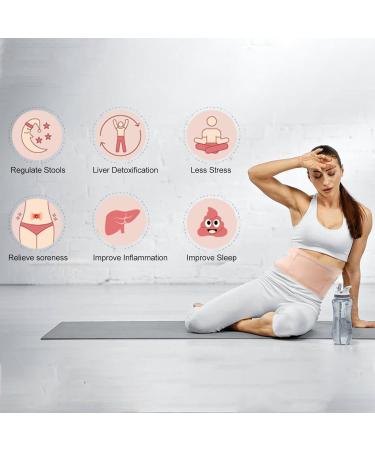Castor Oil Wrap Set - Reusable Waist & Neck Packs for Liver Detox Thyroid Health & Sleep | Washable Breast Packs for Health Care - Buy Online on SooperMarket.com