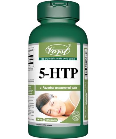 VORST 5-HTP 100mg 3 X 60 Capsules | Supplement For Promoting Natural Healthy Sleep & Fighting Symptoms of Minor Insomnia (3 Bottles) 60 count (Pack of 3) - Buy Online on SooperMarket.com